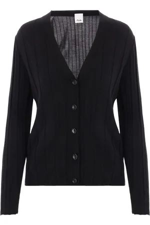 Allude Ribbed-knit cardigan