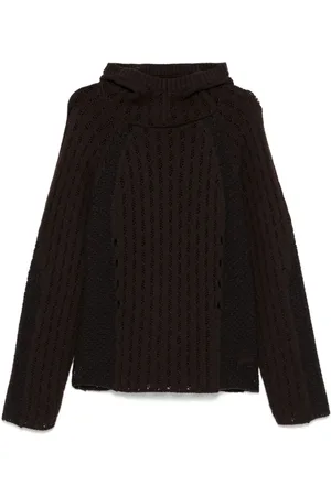 ROA Colour-block hoodie