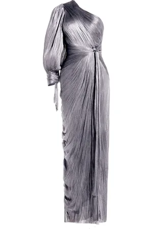 MARIA LUCIA HOHAN Palmer one-shoulder silk gown