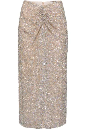Costarellos Sequinned skirt