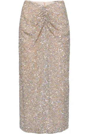 Costarellos Sequinned skirt