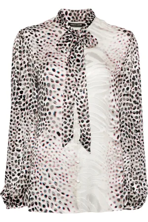 Roberto Cavalli All-over graphic print shirt
