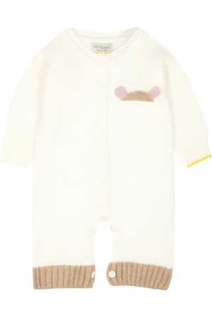 Gensami Intarsia-knit romper