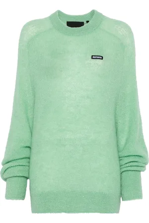 ROTATE Logo lightweight sweater