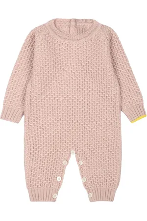 Gensami Honeycomb-knit romper