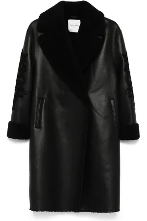 Ermanno Firenze Embroidered-motif coat