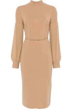 Twin-Set Knitted midi dress
