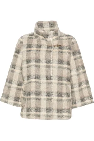 FAY Check-pattern jacket