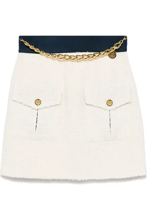 Elisabetta Franchi Tweed mini skirt