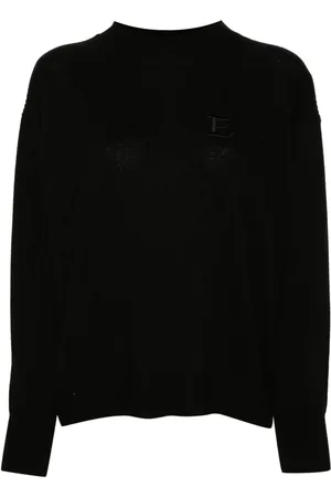 Ermanno Firenze Logo-embroidered sweater