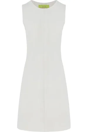 SHANGHAI TANG Reversible jacquard A-line dress