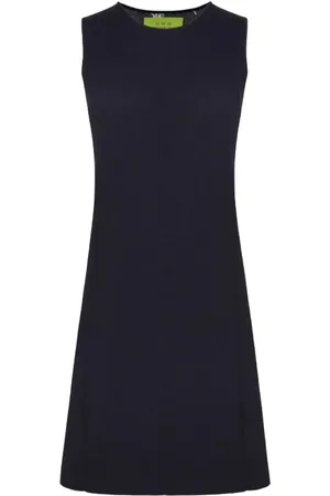 SHANGHAI TANG Reversible jacquard A-line dress