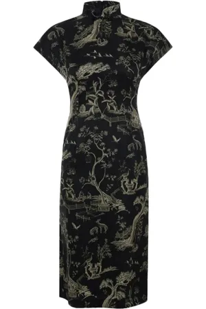 SHANGHAI TANG Winding Stream Party qipao