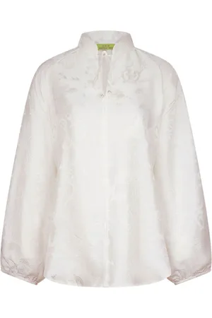 SHANGHAI TANG Jacquard blouse