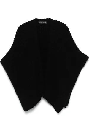 Barbara Bologna Chunky-knit poncho