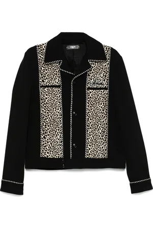 AMIRI Leopard cadet jacket