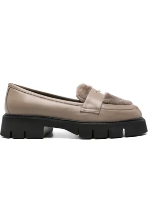 ROBERTO FESTA Panelled-design loafers