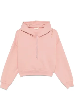 Marni Embroidered-logo hoodie