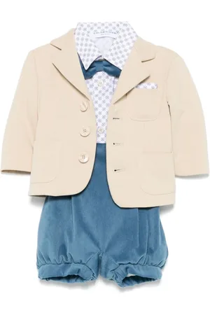 COLORICHIARI Corduroy shorts set