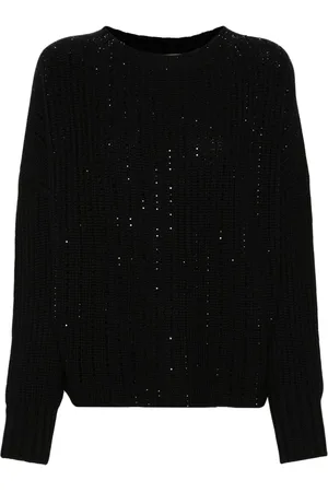 Ermanno Firenze Crystal-embellished sweater