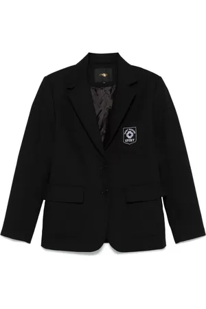 Maje Logo-embroidered blazer