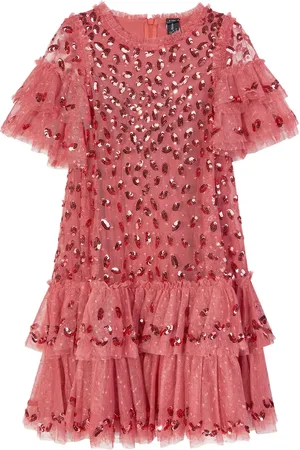 Needle & Thread Autumn Leaves dress