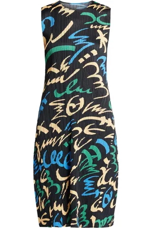 PLEATS PLEASE ISSEY MIYAKE Fizzy midi dress