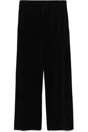 Barbara Bologna Towelling-finish trousers
