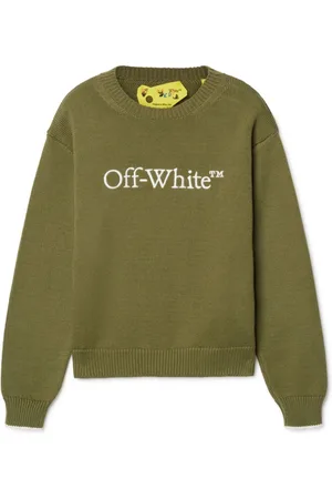 OFF-WHITE Bookish cotton jumper