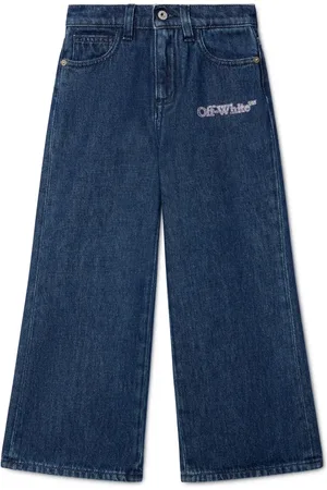 OFF-WHITE Bookish wide-leg jeans