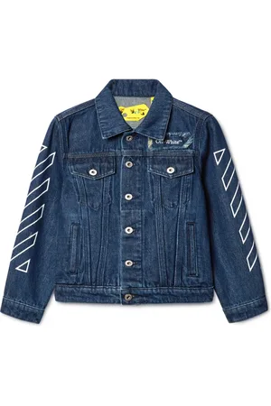 OFF-WHITE Bookish Patch denim jacket