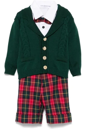 COLORICHIARI Single-breasted trousers set