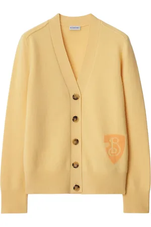 Burberry B Shield knitted cardigan