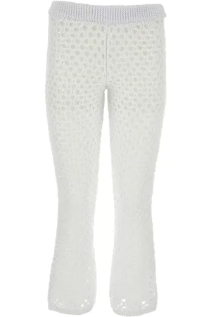 VALENTINO GARAVANI Escape crochet trousers