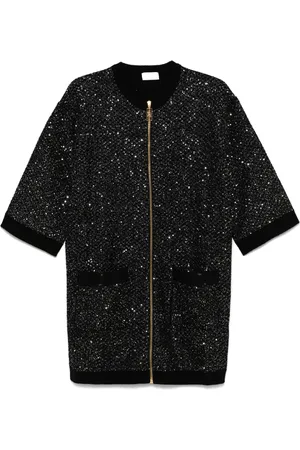 Elisabetta Franchi Sequin-embellished mini dress