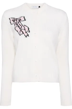 JOSHUA SANDERS Bow-embroidered cardigan