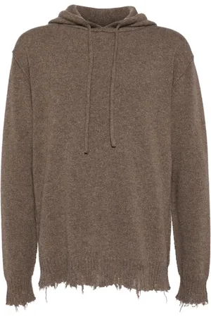 UMA WANG Cashmere hooded jumper