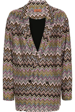 Missoni Zigzag-woven blazer