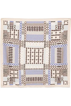 Salvatore Ferragamo Gancini-print scarf