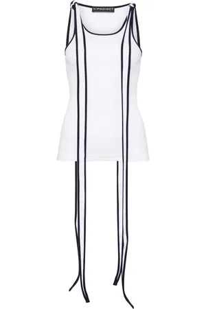 Y / PROJECT Tied-shoulder tank top