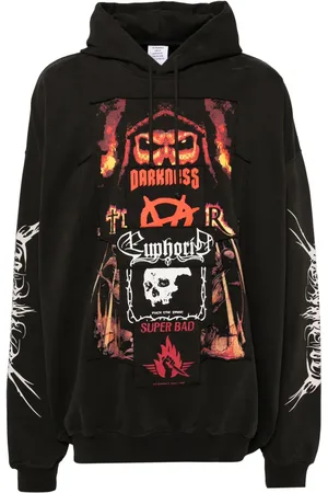 Vetements Patch-detail hoodie