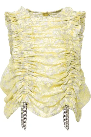 NOIR KEI NINOMIYA Floral mesh vest