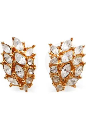 Dior Rhinestone-embellished stud earrings