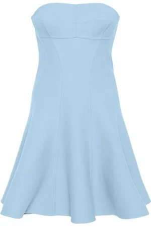 ERMANNO SCERVINO Strapless flared mini dress