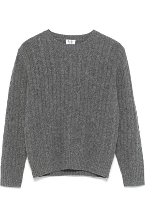 Il gufo Cable-knit sweater
