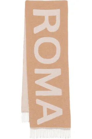 Fendi Logo-jacquard scarf