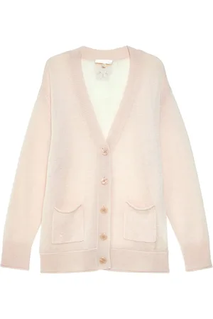 LOVESHACKFANCY Logo-embroidered cardigan