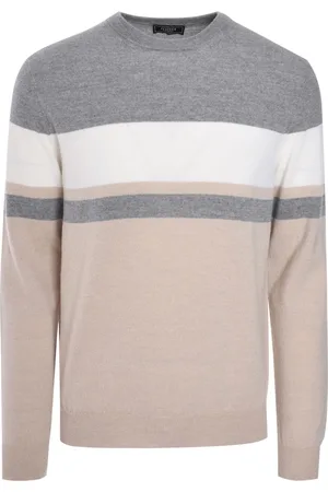 PESERICO SIGN Stripe-detailing jumper