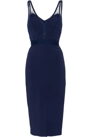 Elisabetta Franchi Corset midi dress