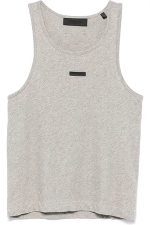 FEAR OF GOD Logo-appliqué tank top